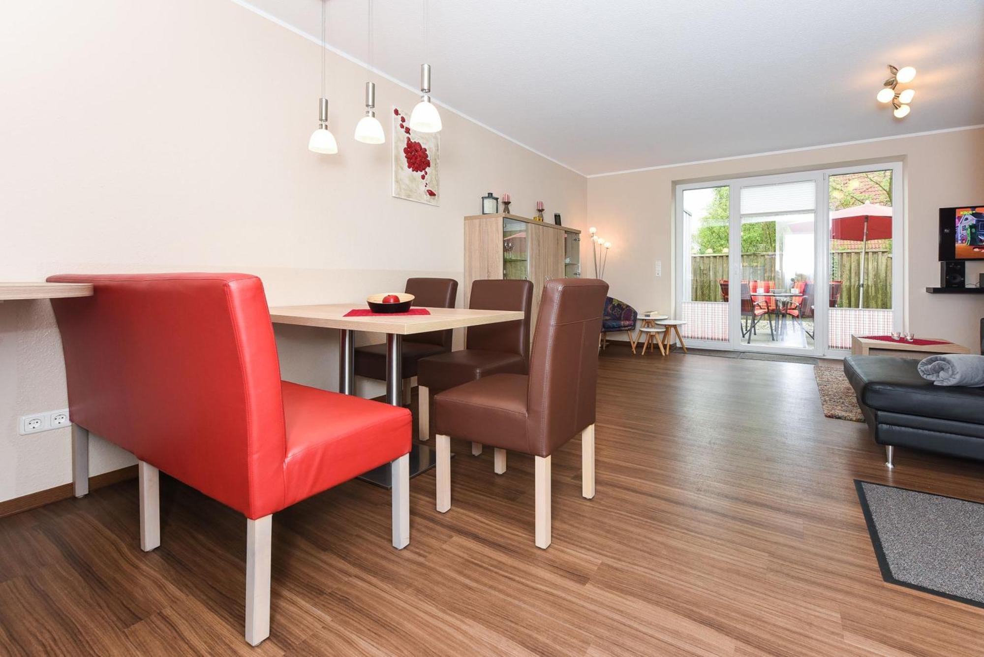 Ferienhaus Rote Bohne - Uns Huus An T Kuest Bensersiel Exterior foto